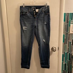 COPY - Time and Tru high rise skinny jeans, size 6, new, never washed, only tri…